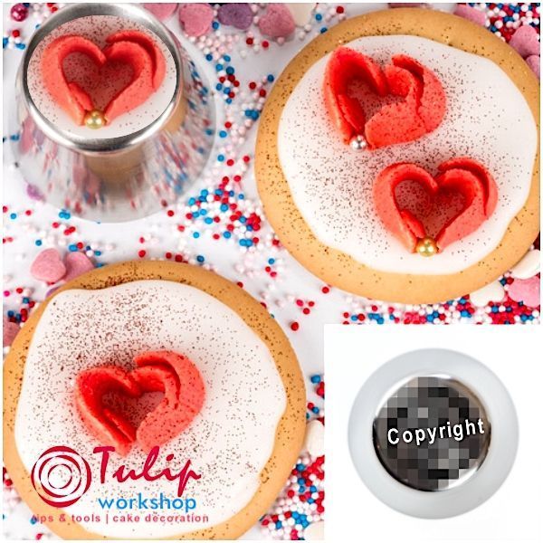 Насадка Сердце №125 | L размер (Russian Pastry Tube #125 - Love | L size | By Tulip Workshop) Насадка Сердце №125 | L размер (Russian Pastry Tube #125 - Love | L size | By Tulip Workshop)