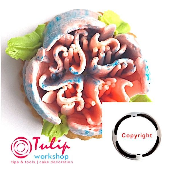 Насадка Малазийский Цветок №307 Фантазия | XXL размер (Russian Flower Nozzle # 307 - Fantasia | XXL size | By Tulip Workshop) Насадка Малазийский Цветок №307 Фантазия | XXL размер (Russian Flower Nozzle # 307 - Fantasia | XXL size | By Tulip Workshop)