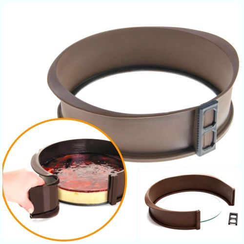 Силиконовая разъемная форма для Тортов 24*7 см | Кольцо Силиконовая разъемная форма для Тортов 24*7 см | Кольцо