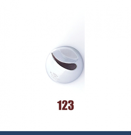 Кондитерская насадка 123 Tulip прорезь 17 мм, лепесток розы изогнутый Кондитерская насадка 123 Tulip прорезь 17 мм, лепесток розы изогнутый