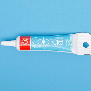 Краситель пищевой гелевый Colorgel: Sky Blue (Небесно Голубой) | 20-100 гр Краситель пищевой гелевый Colorgel: Sky Blue (Небесно Голубой) | 20-100 гр