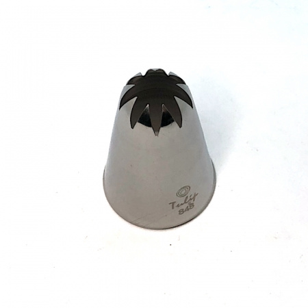 Кондитерская насадка закрытая звезда №848 Tulip™ (diam.10 mm; 9лучей) Кондитерская насадка закрытая звезда №848 Tulip™ (diam.10 mm; 9лучей)