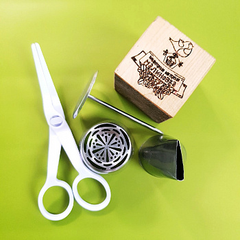 Набор (мини) 5 шт кондитерские инструменты ЗЕФИРНАЯ Флористика от Малиновки (в.1) Набор (мини) 5 шт кондитерские инструменты ЗЕФИРНАЯ Флористика от Малиновки (в.1)