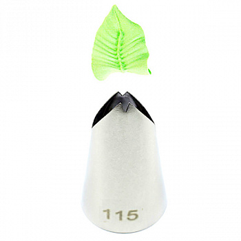 Кондитерская насадка листик большой №112-115 | Эконом
