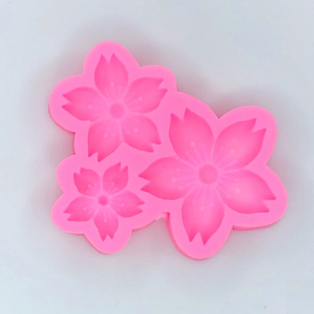 Молд силиконовый (вайнер) Бутон 5-листник (2) | 3-1 Молд силиконовый (вайнер) Бутон 5-листник (2) | 3-1