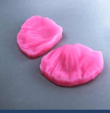 Молд силиконовый (вайнер) лепесток Пиона малый (1), комплект 2 шт (55•45 мм) 1006 Молд силиконовый (вайнер) лепесток Пиона малый (1), комплект 2 шт (55•45 мм) 1006