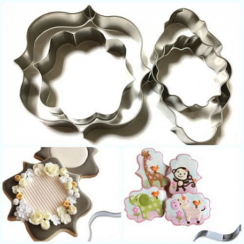 Вырубка стальная Герб 3-6 см | Набор 4 фигуры Вырубка стальная Герб 3-6 см | Набор 4 фигуры