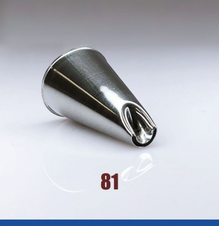 Кондитерская насадка лепесток хризантемы №81 Tulip™ Кондитерская насадка лепесток хризантемы №81 Tulip™