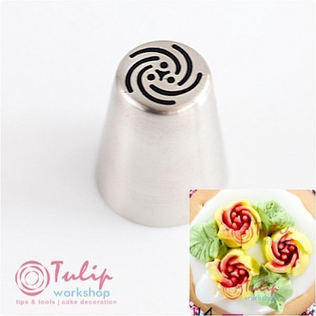 Набор 4 кондитерские насадки - бутон одним движением №№ 16,17,18,87 | L размер Набор 4 кондитерские насадки - бутон одним движением №№ 16,17,18,87 | L размер