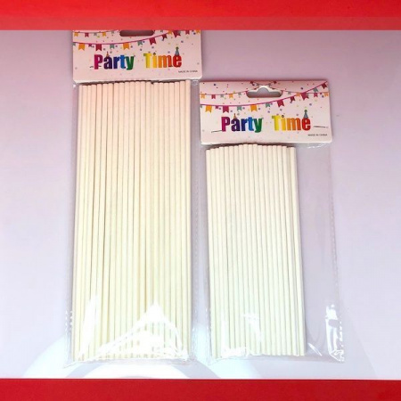 Палочки (цельные) для карамели, кейкпопсов | 50 шт Палочки (цельные) для карамели, кейкпопсов | 50 шт