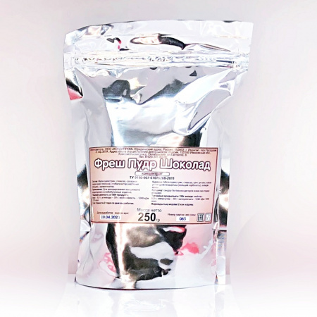 Сахарная Фреш Пудра Шоколадная нетающая (термостабильная) 0.25; 1-10 кг Сахарная Фреш Пудра Шоколадная нетающая (термостабильная) 0.25; 1-10 кг