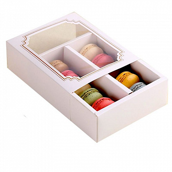 Коробка-пенал для макарони 14*11*5 см | упак. 10 шт Коробка-пенал для макарони 14*11*5 см | упак. 10 шт