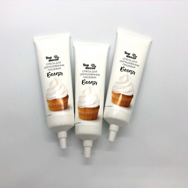 Краситель для крема жидкий Топ-Продукт 100 г. (белый) Краситель для крема жидкий Топ-Продукт 100 г. (белый)
