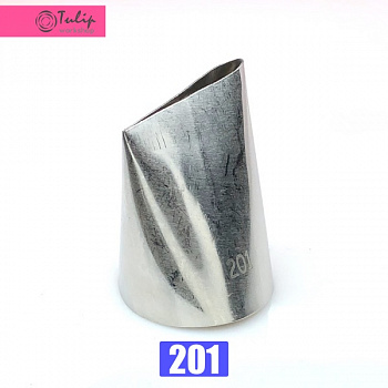 Кондитерская насадка для зефира лепесток большой 201 прямой (прорезь 35 мм) Эконом Кондитерская насадка для зефира лепесток большой 201 прямой (прорезь 35 мм) Эконом