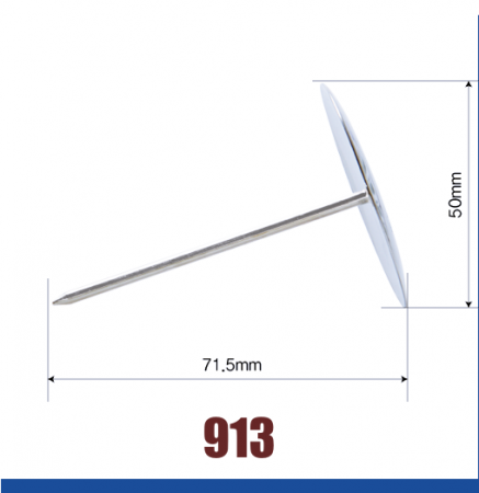 Кондитерский гвоздик 913 Tulip™ прямой Ø 50 мм Кондитерский гвоздик 913 Tulip™ прямой Ø 50 мм