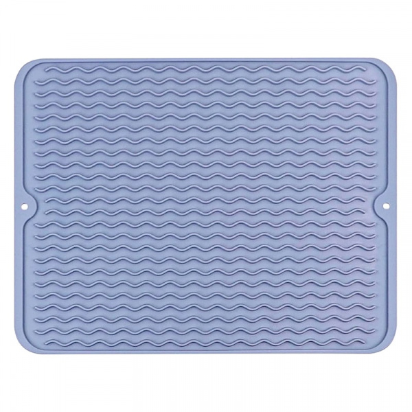 Силиконовый коврик для сушки посуды, универсальный (размер 30*40 см) Силиконовый коврик для сушки посуды, универсальный (размер 30*40 см)