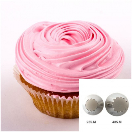 Насадка открытая звезда №235, 435 | Виннетта (12 лучей) - Standard open star tip #235, 435 | Viennetta | by Tulip Workshop Насадка открытая звезда №235, 435 | Виннетта (12 лучей) - Standard open star tip #235, 435 | Viennetta | by Tulip Workshop