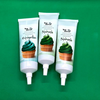 Краситель для крема жидкий Топ-Продукт 100 г. (зелёная палитра) Краситель для крема жидкий Топ-Продукт 100 г. (зелёная палитра)