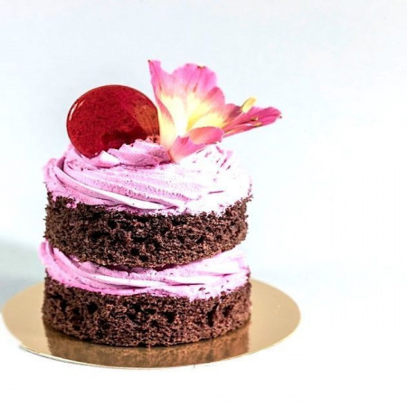 Подложка для пирожных Золото/Жемчуг 2х сторон. 0.8 мм, Ø 100 мм Подложка для пирожных Золото/Жемчуг 2х сторон. 0.8 мм, Ø 100 мм