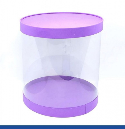 Коробка тубус 24•24 см ФИОЛЕТ (3 части: крышка, дно, боковина) | упак. 1, 5, 10 шт Коробка тубус 24•24 см ФИОЛЕТ (3 части: крышка, дно, боковина) | упак. 1, 5, 10 шт