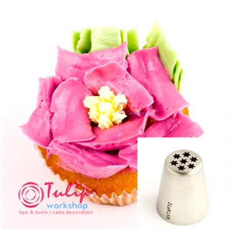 Насадка Травка №72 Большие Звёзды | L размер (Russian Grass Nozzle #72 Large Star | L size | By Tulip Workshop) Насадка Травка №72 Большие Звёзды | L размер (Russian Grass Nozzle #72 Large Star | L size | By Tulip Workshop)