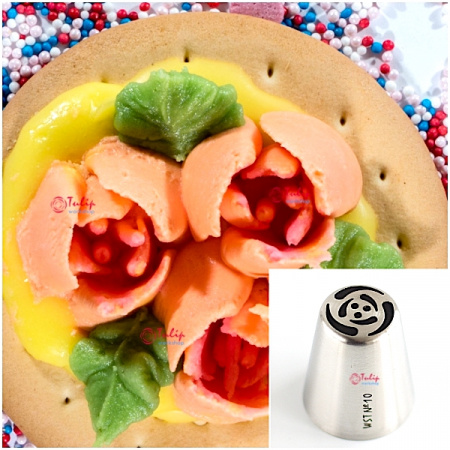 Насадка Тюльпан №10 Майская | L размер (Russian Tulip Nozzle #10 May | L size | by Tulip Workshop) Насадка Тюльпан №10 Майская | L размер (Russian Tulip Nozzle #10 May | L size | by Tulip Workshop)