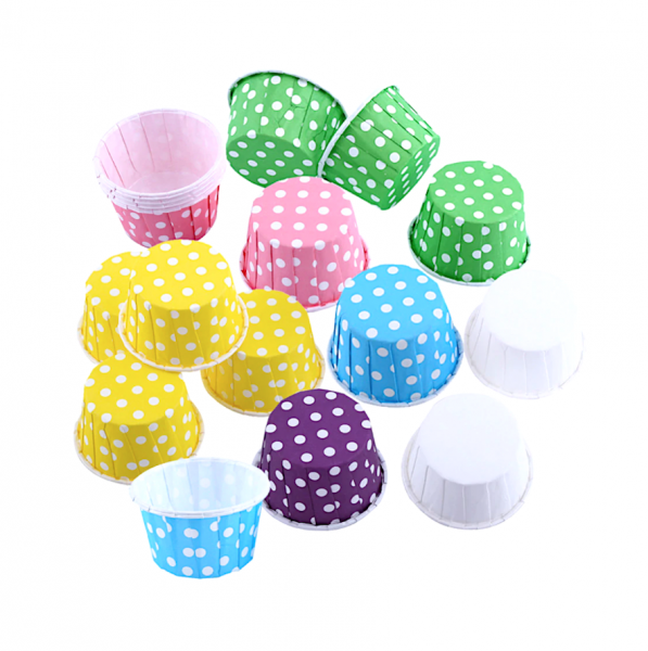 Бумажная капсула усиленная для выпечки капкейков Ø низ 6, см верх 4 см | 100 шт Печать Бумажная капсула усиленная для выпечки капкейков Ø низ 6, см верх 4 см | 100 шт Печать