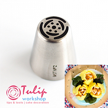 Насадка Тюльпан №2 шести лепестковая | L размер (Russian Tulip Nozzle #2 Six Petals | L size | by Tulip Workshop) Насадка Тюльпан №2 шести лепестковая | L размер (Russian Tulip Nozzle #2 Six Petals | L size | by Tulip Workshop)