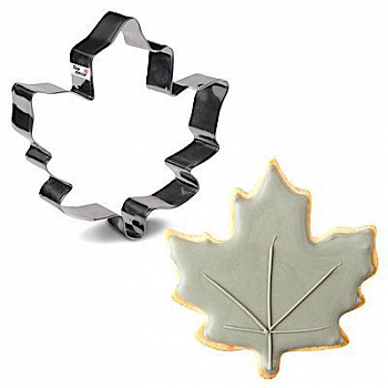 Вырубка стальная Лист Клёна размер 10•9•3 см Вырубка стальная Лист Клёна размер 10•9•3 см