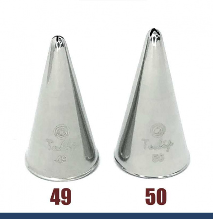 Кондитерская насадка закрытая звезда 50 Tulip™ малый размер (Ø 3.6 мм, 4 луча) Кондитерская насадка закрытая звезда 50 Tulip™ малый размер (Ø 3.6 мм, 4 луча)