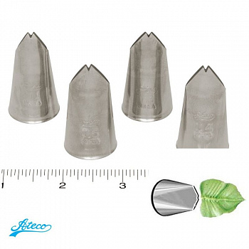 Кондитерская насадка листик №112-115 Ateco | Большой размер Кондитерская насадка листик №112-115 Ateco | Большой размер