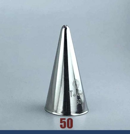 Кондитерская насадка закрытая звезда 50 Tulip™ малый размер (Ø 3.6 мм, 4 луча) Кондитерская насадка закрытая звезда 50 Tulip™ малый размер (Ø 3.6 мм, 4 луча)