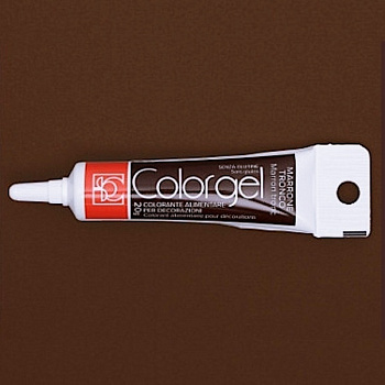 Краситель пищевой гелевый Colorgel: Marrone Tronco (Коричневый) | 20-100 гр Краситель пищевой гелевый Colorgel: Marrone Tronco (Коричневый) | 20-100 гр