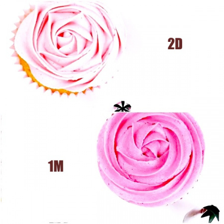 Кондитерская насадка 2D (852) Tulip™ закрытая звезда, 6 лучей, Ø 4-14 мм, Korea Кондитерская насадка 2D (852) Tulip™ закрытая звезда, 6 лучей, Ø 4-14 мм, Korea