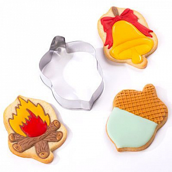 Вырубка стальная Жёлудь размер 10•7•3 см Вырубка стальная Жёлудь размер 10•7•3 см