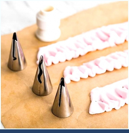 Кондитерская насадка 030 Tulip рюшевая (Ruffle) Кондитерская насадка 030 Tulip рюшевая (Ruffle)