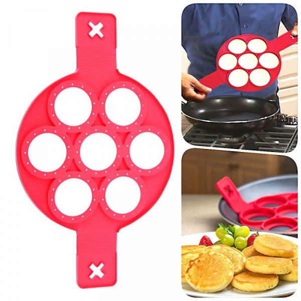 Силиконовая форма для жарки | Кольца (Flippin’ Fantastic) Силиконовая форма для жарки | Кольца (Flippin’ Fantastic)