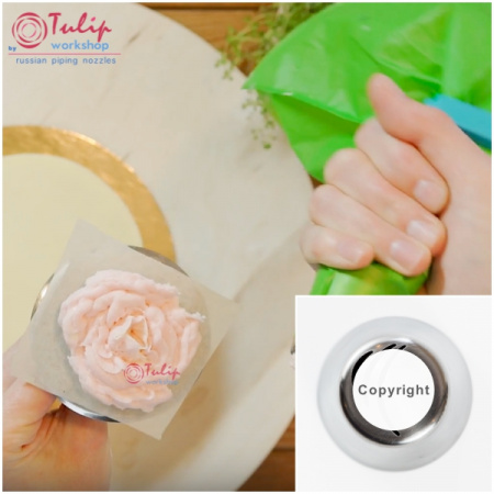 Насадка листик/лепесток E №106 лепестки Пиона | L размер (Russian Leaf&Petal E Nozzle #106 Peony Petals | L size | By Tulip Workshop) Насадка листик/лепесток E №106 лепестки Пиона | L размер (Russian Leaf&Petal E Nozzle #106 Peony Petals | L size | By Tulip Workshop)