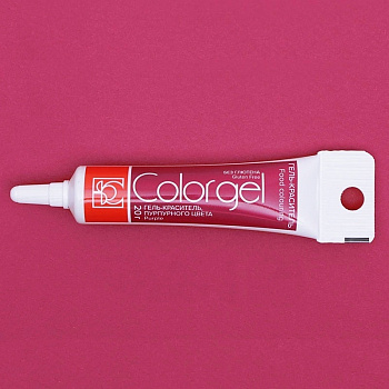 Краситель пищевой гелевый Colorgel: Porpora (Пурпурный) | 20-100 гр Краситель пищевой гелевый Colorgel: Porpora (Пурпурный) | 20-100 гр