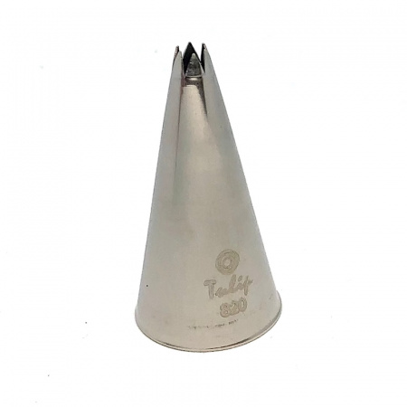 Кондитерская насадка 820 Tulip открытая звезда д.4 мм, 6 лучей Кондитерская насадка 820 Tulip открытая звезда д.4 мм, 6 лучей