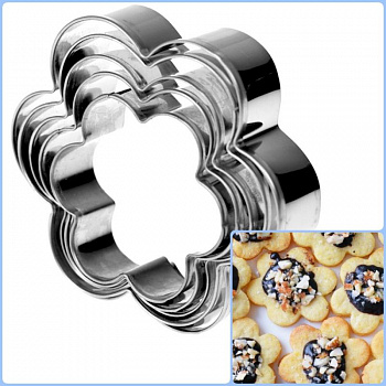 Вырубка стальная Ромашка ∅ 5-8 см | Набор 5 фигур Вырубка стальная Ромашка ∅ 5-8 см | Набор 5 фигур