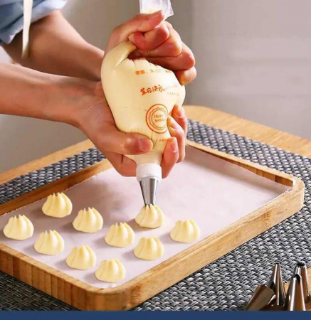 Кондитерские мешки 37 см большой размер (L), одноразовые Мастер Кондитерские мешки 37 см большой размер (L), одноразовые Мастер