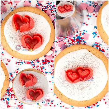 Набор 4 кондитерские насадки Сердца | размер L и XL Набор 4 кондитерские насадки Сердца | размер L и XL