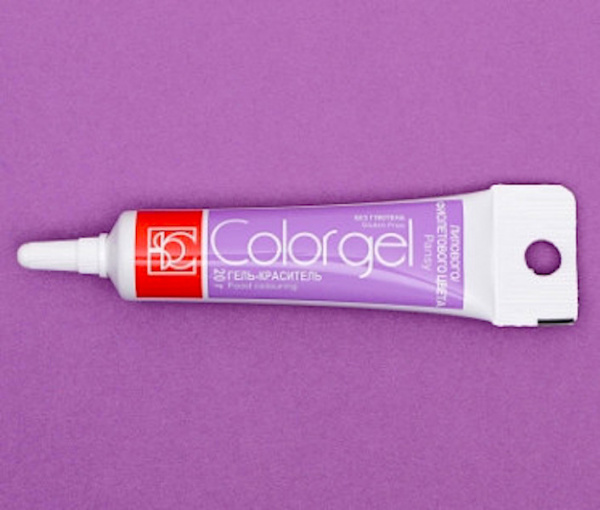 Краситель пищевой гелевый Colorgel: Viola Pansy (Фиолетовый/Лиловый) | 20-100 гр Краситель пищевой гелевый Colorgel: Viola Pansy (Фиолетовый/Лиловый) | 20-100 гр